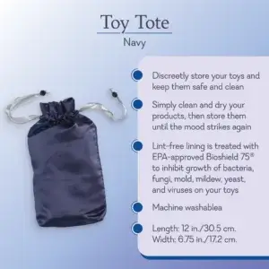 Toy Tote - Navy V2