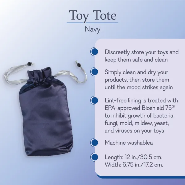Toy Tote - Navy V2