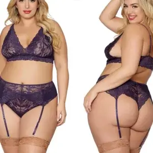 Lace Lingerie Trio