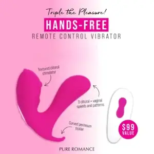 Hands-Free Remote-Controlled Vibe